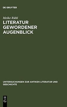 portada Literatur Gewordener Augenblick (en Alemán)