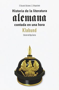 portada Historia de la literatura alemana contada en una hora (in Spanish)