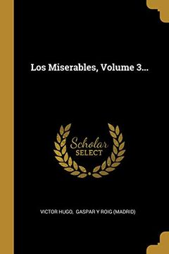 portada Los Miserables, Volume 3.