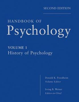 portada handbook of psychology, history of psychology