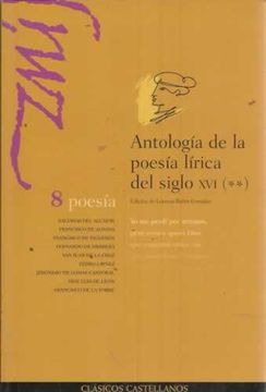 portada ANTOLOGÍA DE LA POESÍA LÍRICA DEL SIGLO XVI. Volumen II