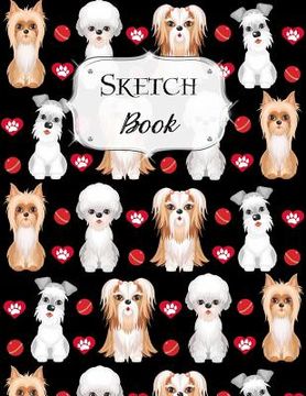 portada Sketch Book: Dog Sketchbook Scetchpad for Drawing or Doodling Notebook Pad for Creative Artists #3 (in English)