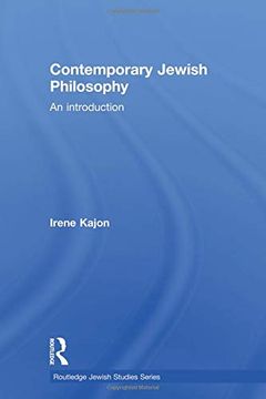 portada Contemporary Jewish Philosophy: An Introduction (Routledge Jewish Studies Series) (in English)