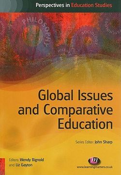 portada Global Issues and Comparative Education (en Inglés)