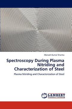 portada spectroscopy during plasma nitriding and characterization of steel (en Inglés)