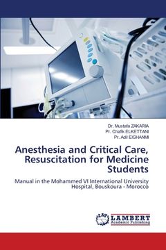 portada Anesthesia and Critical Care, Resuscitation for Medicine Students