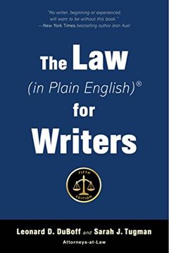 portada The Law (in Plain English) for Writers (Fifth Edition)