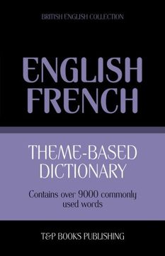 portada Theme-based dictionary British English-French - 9000 words