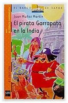 portada El pirata Garrapata en la India (Barco de Vapor Naranja)