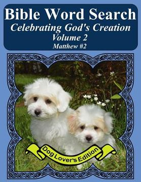 portada Bible Word Search Celebrating God's Creation Volume 2: Matthew #2 Extra Large Print