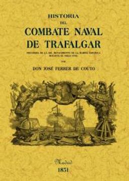 portada historia del combate naval de trafalgar