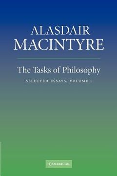portada The Tasks of Philosophy: Volume 1 Paperback: Selected Essays: V. 1 