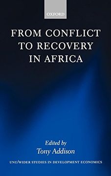 portada From Conflict to Recovery in Africa (Wider Studies in Development Economics) (en Inglés)