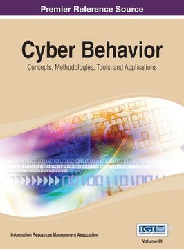 portada Cyber Behavior: Concepts, Methodologies, Tools, and Applications Vol 3