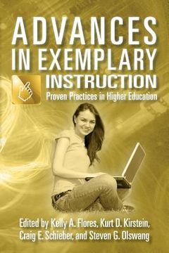 portada Advances in Exemplary Instruction: Proven Practices in Higher Education (in English)