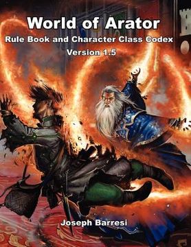 portada world of arator rule book and character class codex version 1.5 (en Inglés)