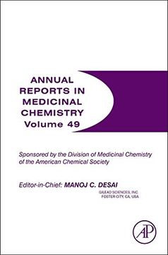 portada Annual Reports in Medicinal Chemistry (Volume 49) (en Inglés)