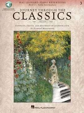 portada Journey Through the Classics: Book 3 Early Intermediate Hal Leonard Piano Repertoire Book with Audio Access Included (en Inglés)