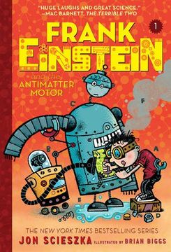 portada Frank Einstein and the Antimatter Motor (Frank Einstein series #1): Book One (en Inglés)