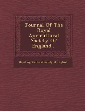 portada Journal of the Royal Agricultural Society of England...