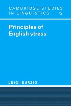 portada Principles of English Stress (Cambridge Studies in Linguistics) (in English)