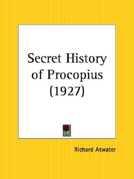 portada secret history of procopius (en Inglés)