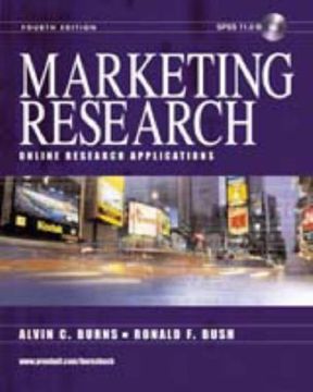 portada Marketing Research: Online Research Applications (en Inglés)