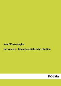 portada Intermezzi - Kunstgeschichtliche Studien