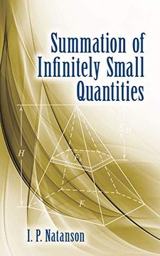 portada Summation of Infinitely Small Quantities (Dover Books on Mathematics) (in English)