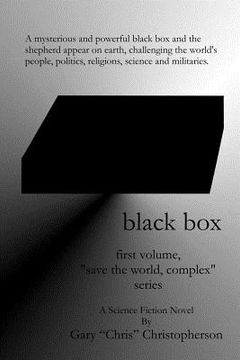 portada black box, first volume of the "save the world, complex" series (en Inglés)