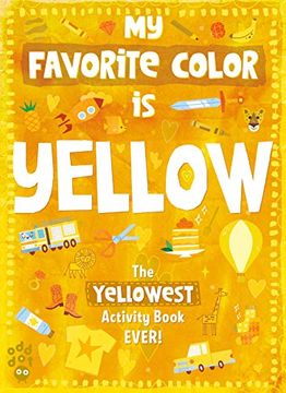 portada My Favorite Color Activity Book: Yellow (in English)