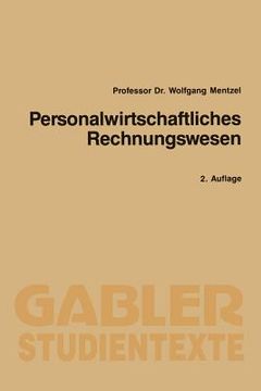 portada Personalwirtschaftliches Rechnungswesen (en Alemán)