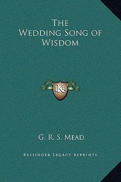portada the wedding song of wisdom (en Inglés)