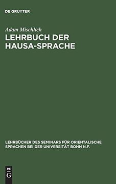 portada Lehrbuch der Hausa-Sprache (en Alemán)