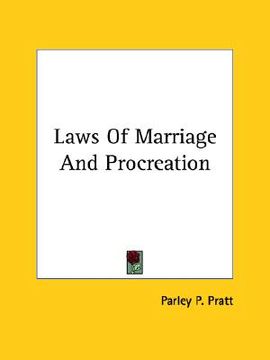 portada laws of marriage and procreation (en Inglés)