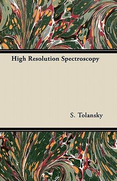 portada high resolution spectroscopy (en Inglés)