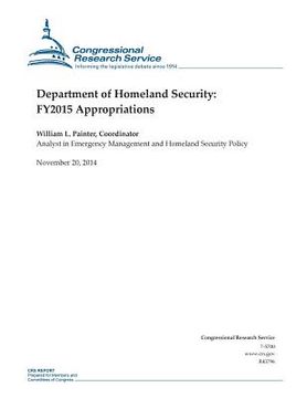 portada Department of Homeland Security: FY2015 Appropriations (en Inglés)