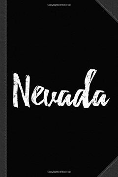 portada Nevada Journal Not: Blank Lined Ruled for Writing 6x9 120 Pages 