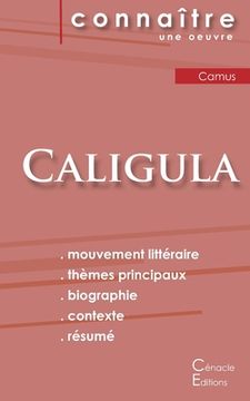 portada Fiche de lecture Caligula de Albert Camus (Analyse littéraire de référence et résumé complet) 