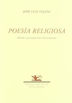 portada Poesia Religiosa Edicion de Pablo Tejada Romero