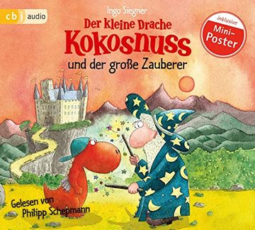 portada Der Kleine Drache Kokosnuss und der Große Zauberer (en Alemán)