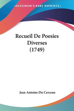 portada Recueil De Poesies Diverses (1749) (en Francés)