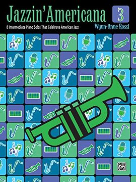 portada Jazzin' Americana, Bk 3: 8 Intermediate Piano Solos That Celebrate American Jazz (in English)