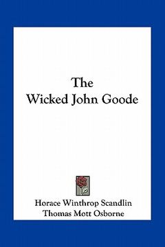 portada the wicked john goode (in English)