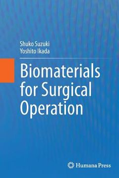 portada Biomaterials for Surgical Operation (en Inglés)