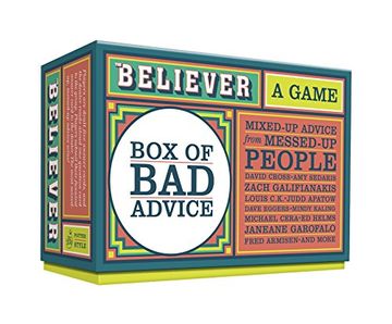 portada The Believer box of bad Advice: A Game (libro en Inglés)
