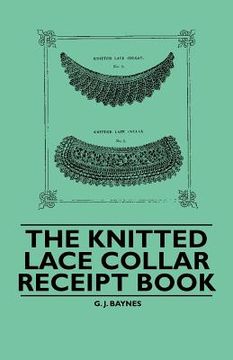 portada the knitted lace collar receipt book (en Inglés)