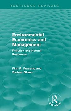 portada Environmental Economics and Management (Routledge Revivals) (en Inglés)