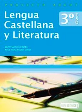 portada proyecto argot, lengua castellana y literatura, 3 eso