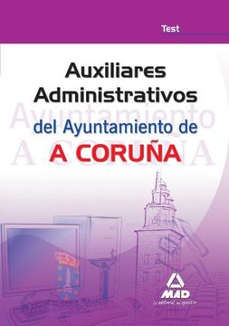 portada Auxiliares Administrativos Del Ayuntamiento De A Coruña. Test